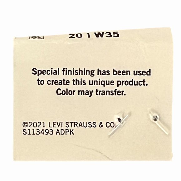 Signature Levi Strauss Heritage High-Rise Straight Jeans W35 Super Stretch NWT's - Picture 8 of 15